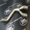 Yamaha MT10 Stainless De-Cat Pipework , fits standard downpipes and rear exhaust
