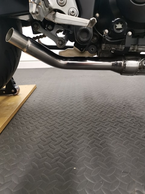 Béquille de Range Moto Arrière Suzuki GSR 750 ConStands Mover II Universel noir mat 