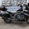 BMW K1600B Bagger 16-24′ Stainless/Black Tri-Oval Triple Outlet Exhaust Mufflers