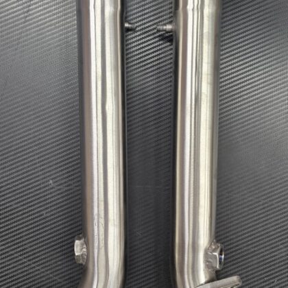 Ferrari 348 Stainless Steel Catalyst Replacement Pipes 1990-94 - Max Torque Cans