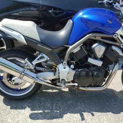 Yamaha BT1100 Bulldog 2001 - 07 Performance Road Legal/RACE Exhausts / silencers - Max Torque Cans 4
