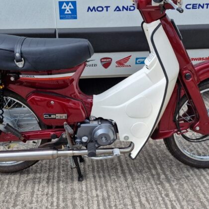 Honda C90 Super Cub Stainless Exhaust System With Road-Legal Silencer Exhaust Can 6 Honda C90 Super Cub Stainless Exhaust System With Road-Legal Silencer - Max Torque Cans 6
