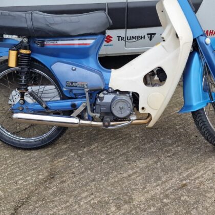 Honda C90 Super Cub Stainless Exhaust System With Road-Legal Silencer Exhaust Can 7 Honda C90 Super Cub Stainless Exhaust System With Road-Legal Silencer - Max Torque Cans 7