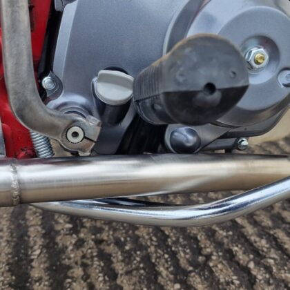 Honda C90 Super Cub Stainless Exhaust System With Road-Legal Silencer Exhaust Can 9 Honda C90 Super Cub Stainless Exhaust System With Road-Legal Silencer - Max Torque Cans 9